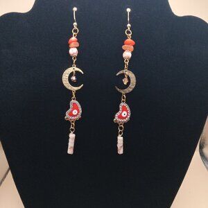 Ten Toes Down Dangle Earrings
